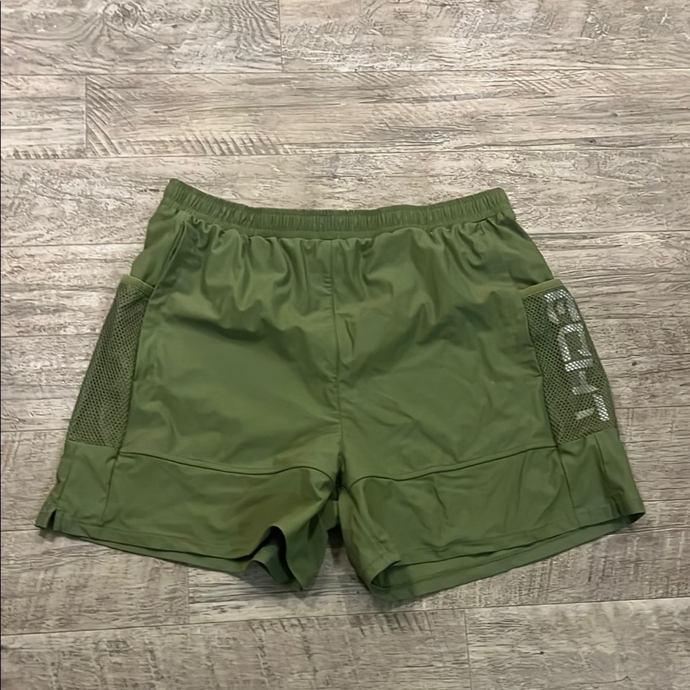 Men’s Echt  Olive Green Shorts